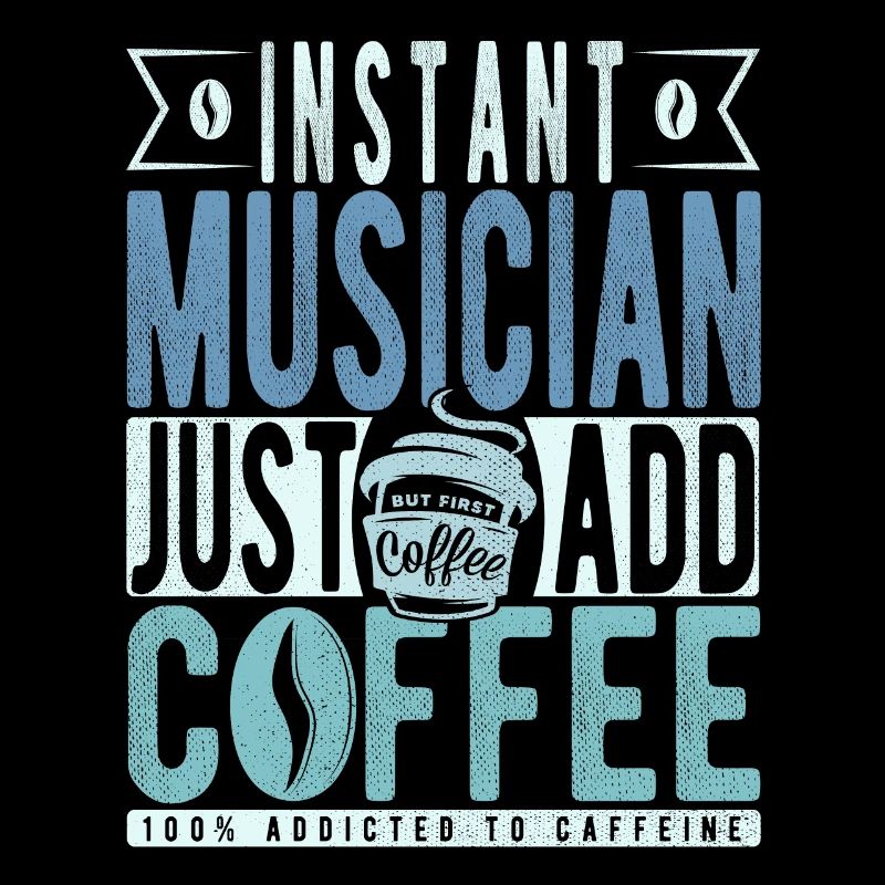 Café de musicien disant