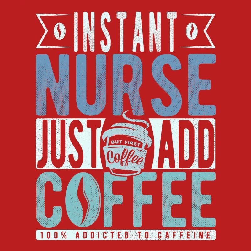 Café d’infirmière disant