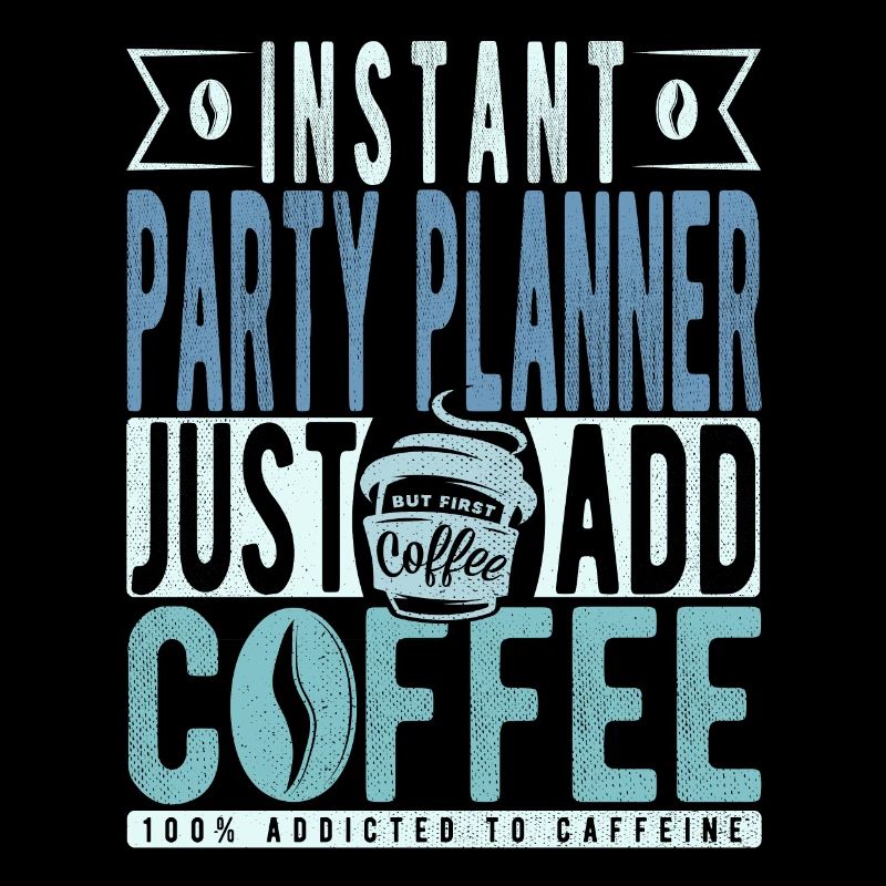 Citation café du planificateur de fête