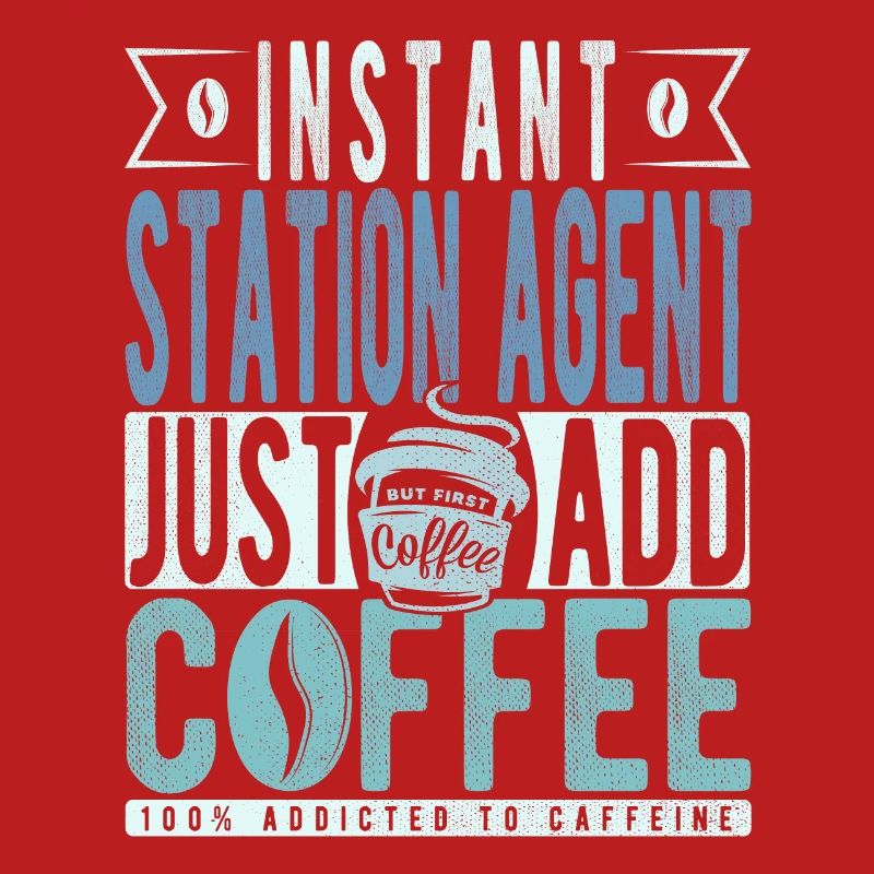 Stationsagent Kaffee Spruch