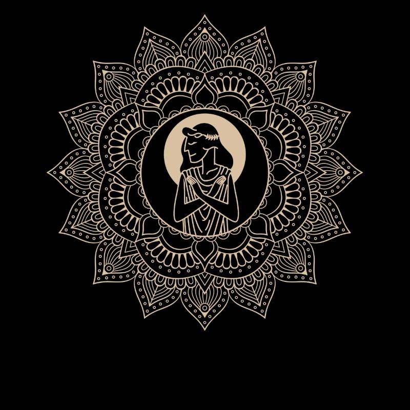 Mandala du zodiaque Vierge