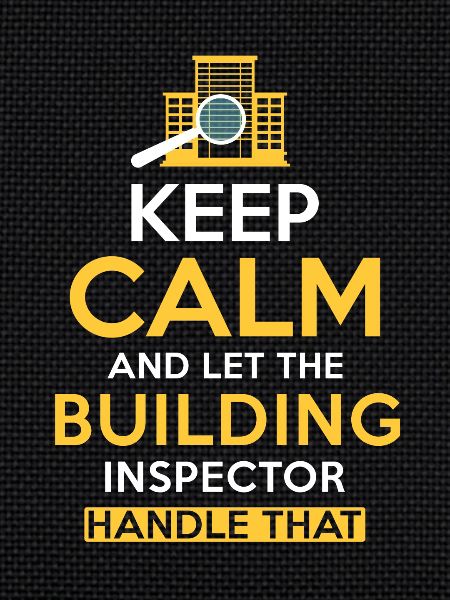 Building inspector Spruch