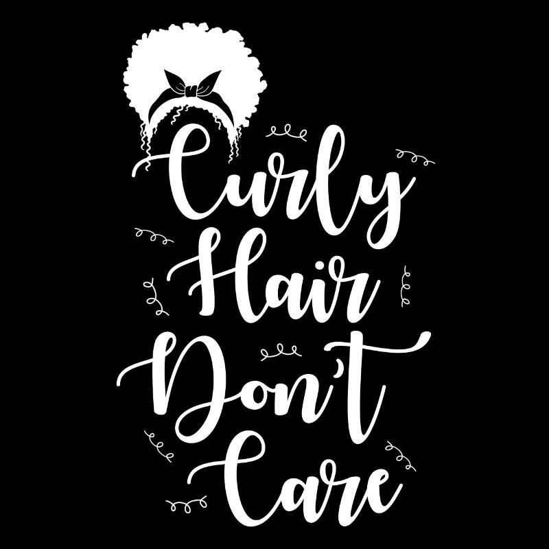 Je me fiche des cheveux bouclés