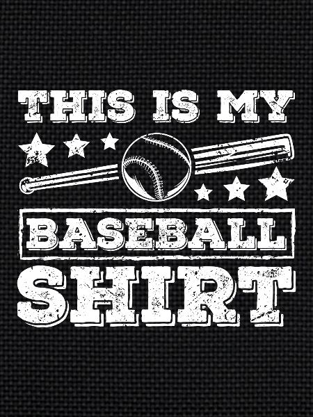 This is my baseball