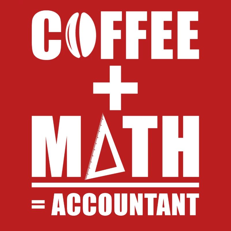 Comptable disant café + mathématiques = comptable