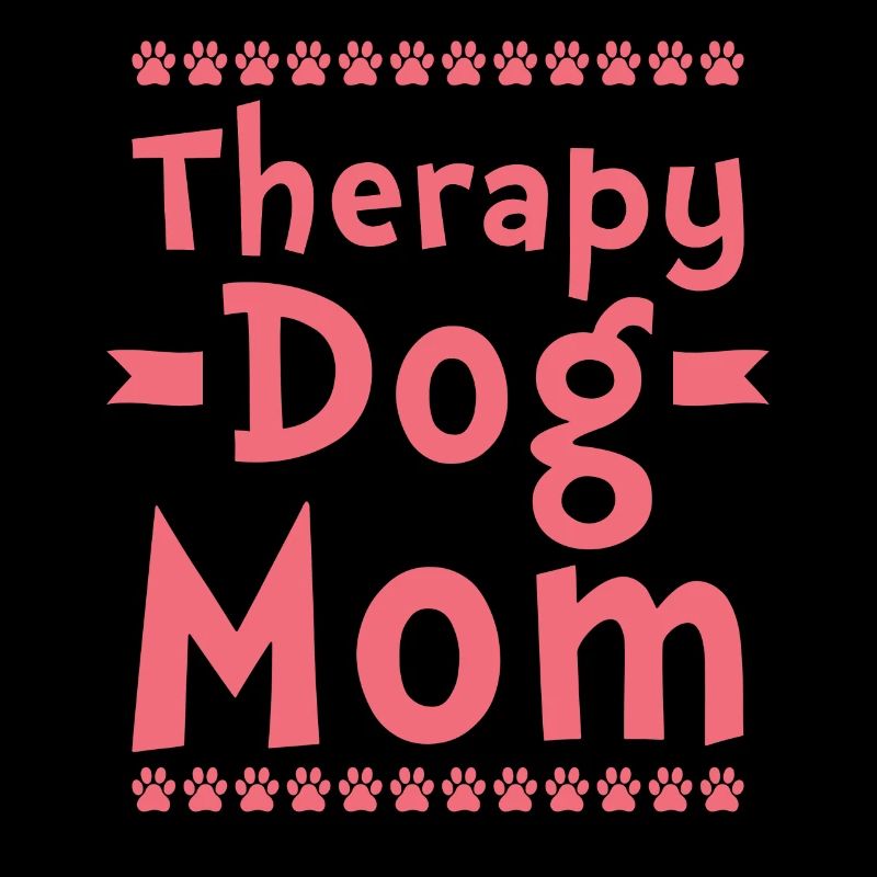 Therapy dog mom