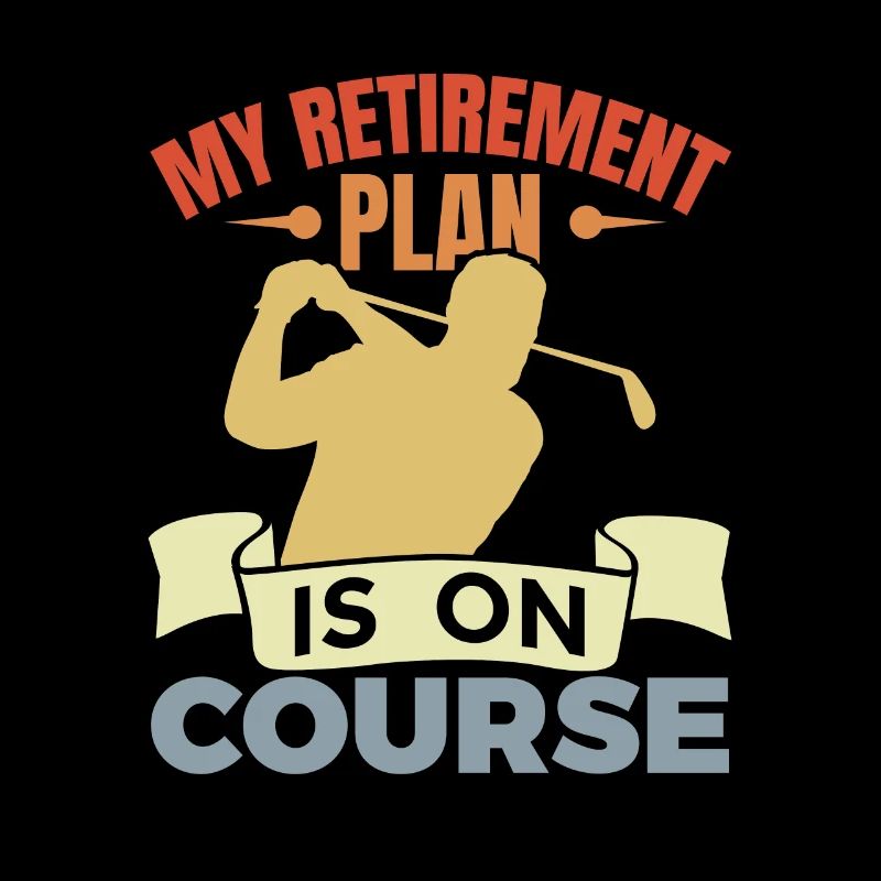 Golfer im Ruhestand