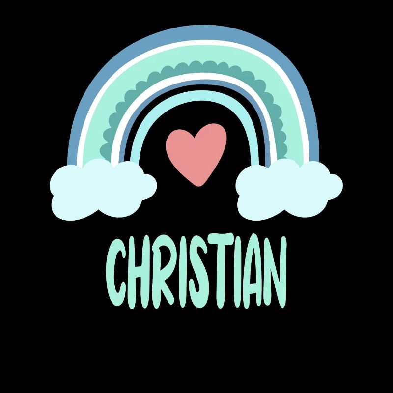 Christian Name Regenbogen Baby