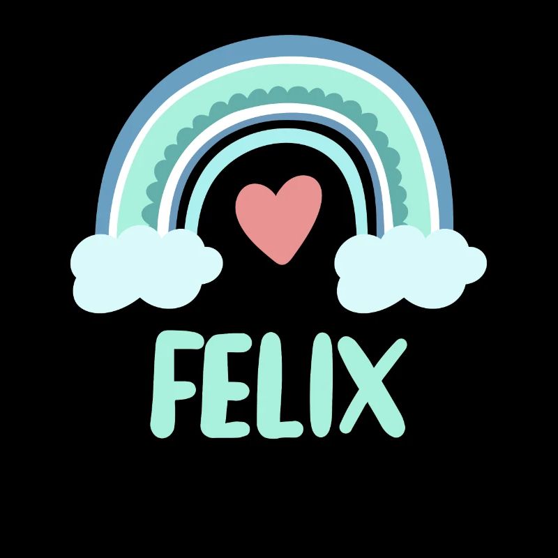 Felix Name Rainbow Baby