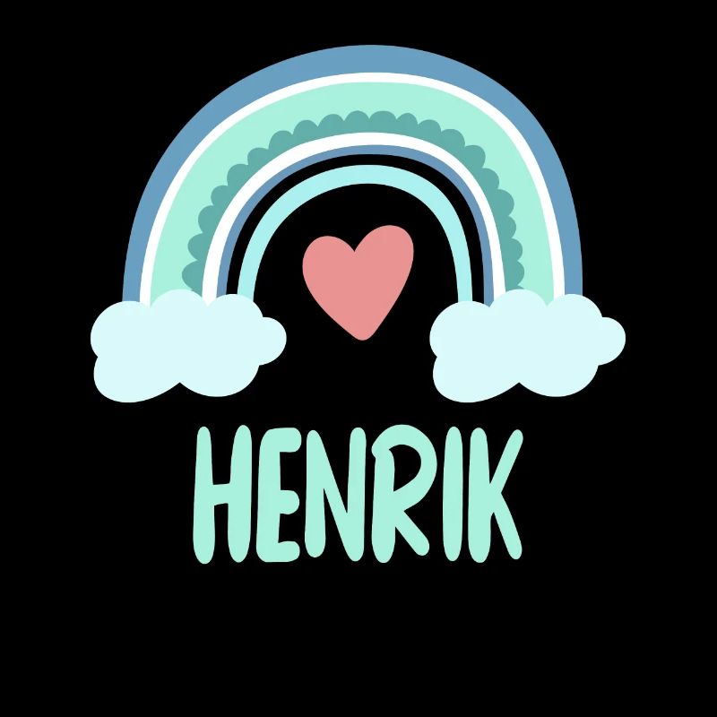 Henrik Name Rainbow Baby