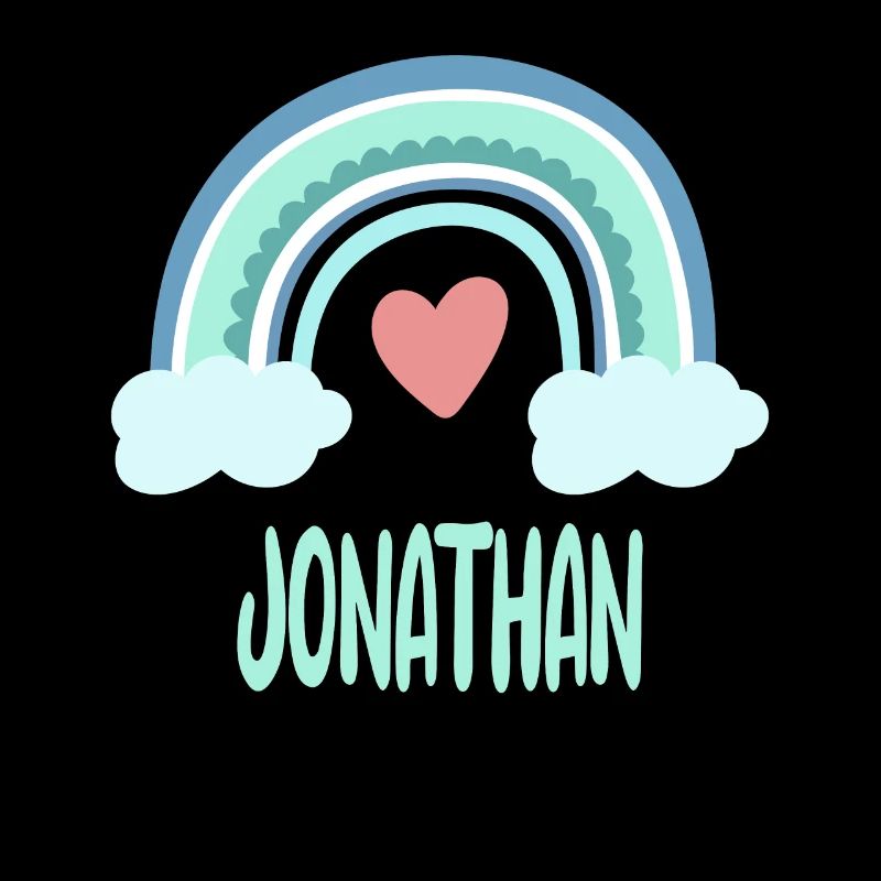 Jonathan Name Regenbogen Baby
