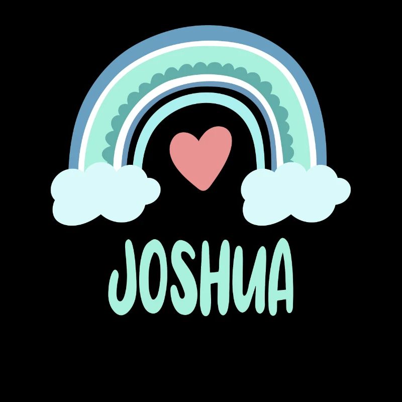 Joshua Name Rainbow Baby