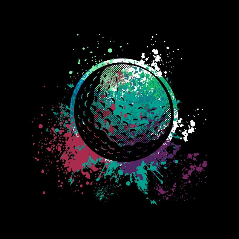 Splash Art Golf Balle de golf