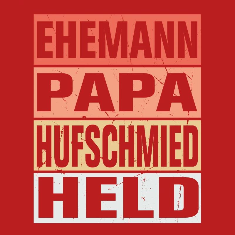 Hufschmied Vater Ehemann Held