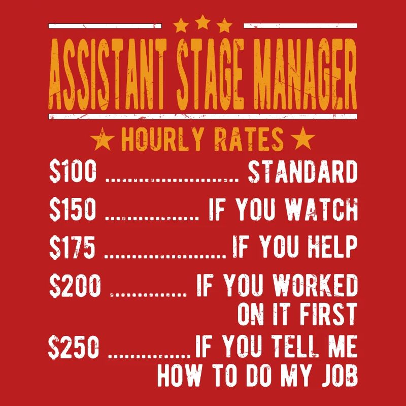 Assistant Stage Manager Hourly Wage