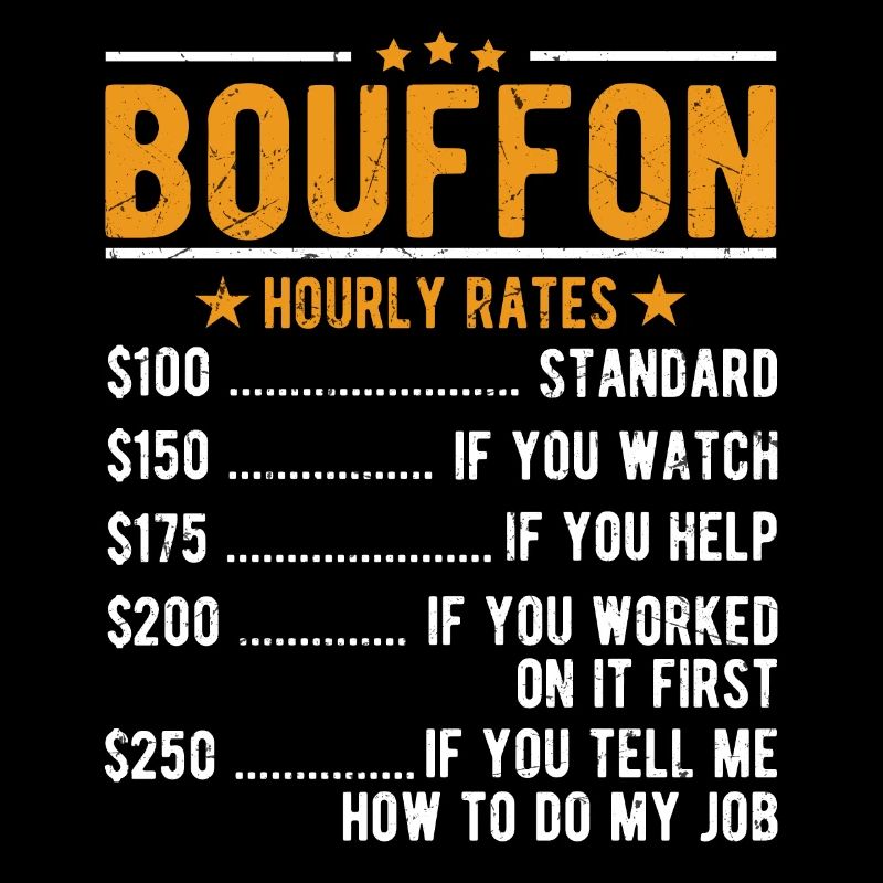 Bouffon hourly wage