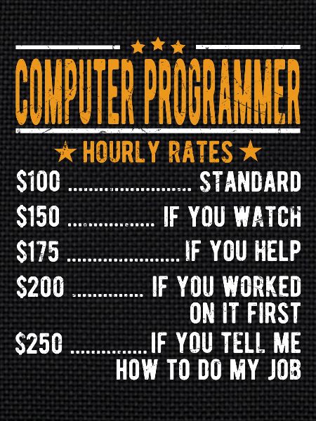 Computer programmer hourly wage