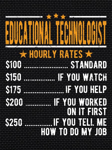 Educational Technologist Hourly Wage