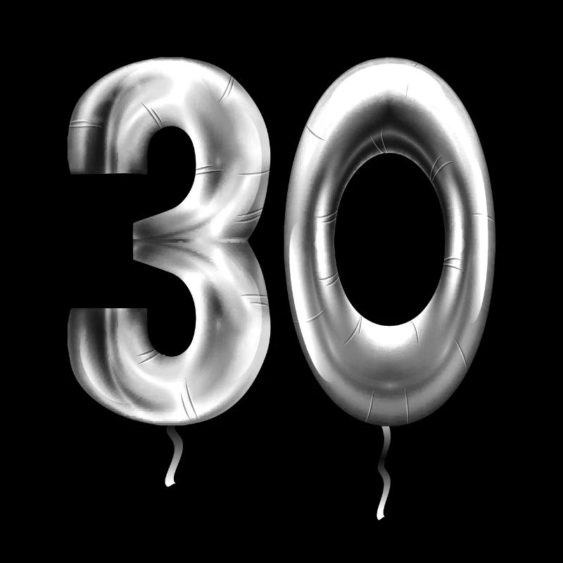 30e anniversaire ballons d’anniversaire 30 ans