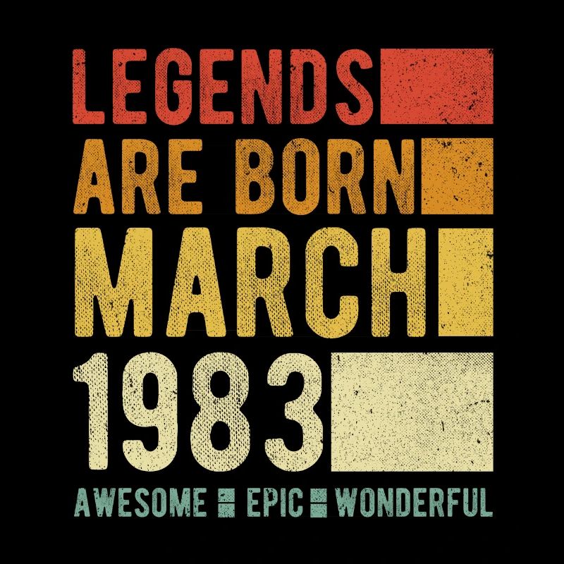 Birthday March 1983