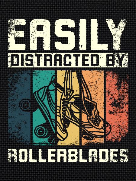 Easily distracted by rollerblades