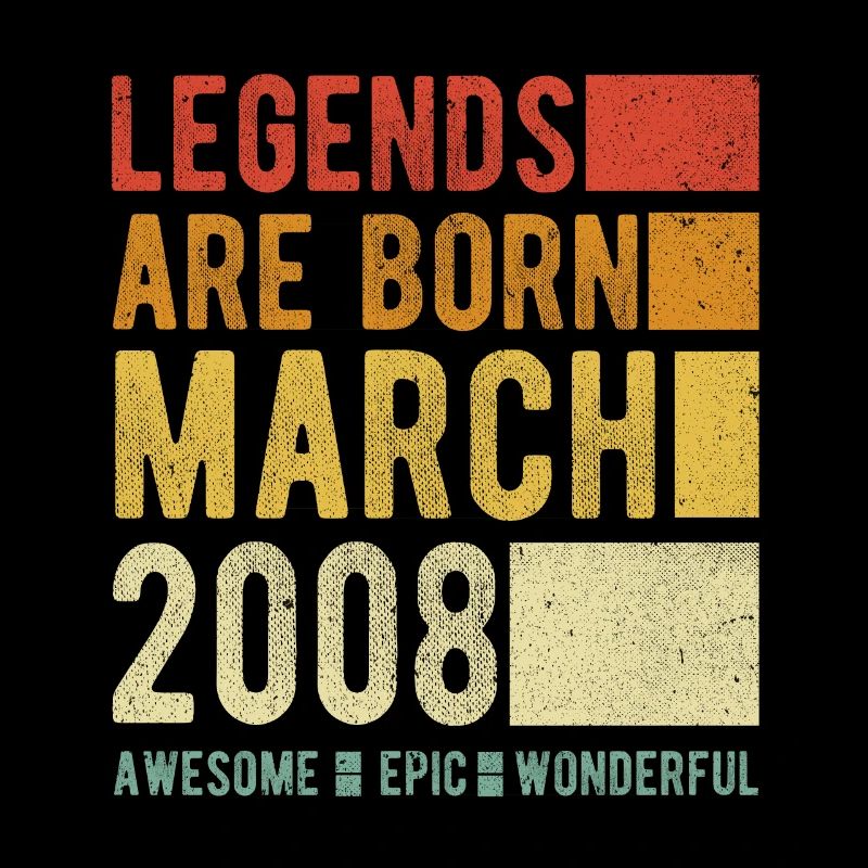 Geburtstag März 2008