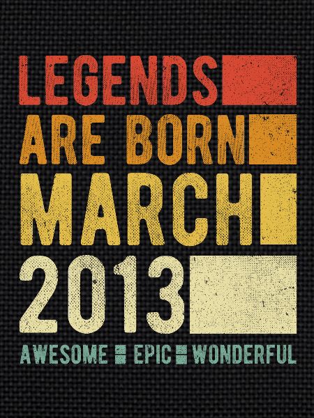 Birthday March 2013