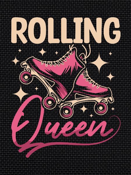 Inline skating rolling queen