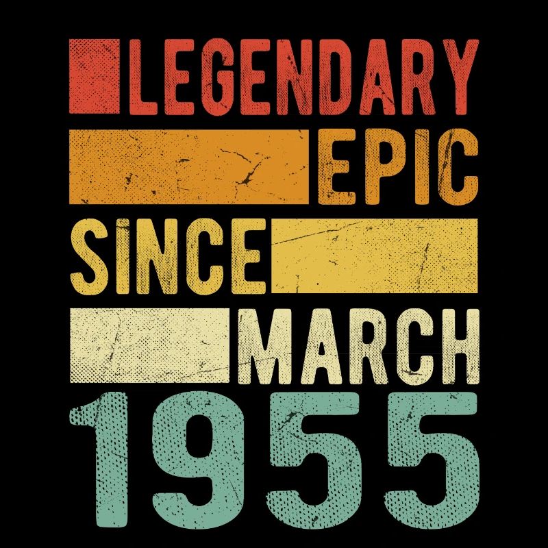 Birthday March 1955 Legendary epic
