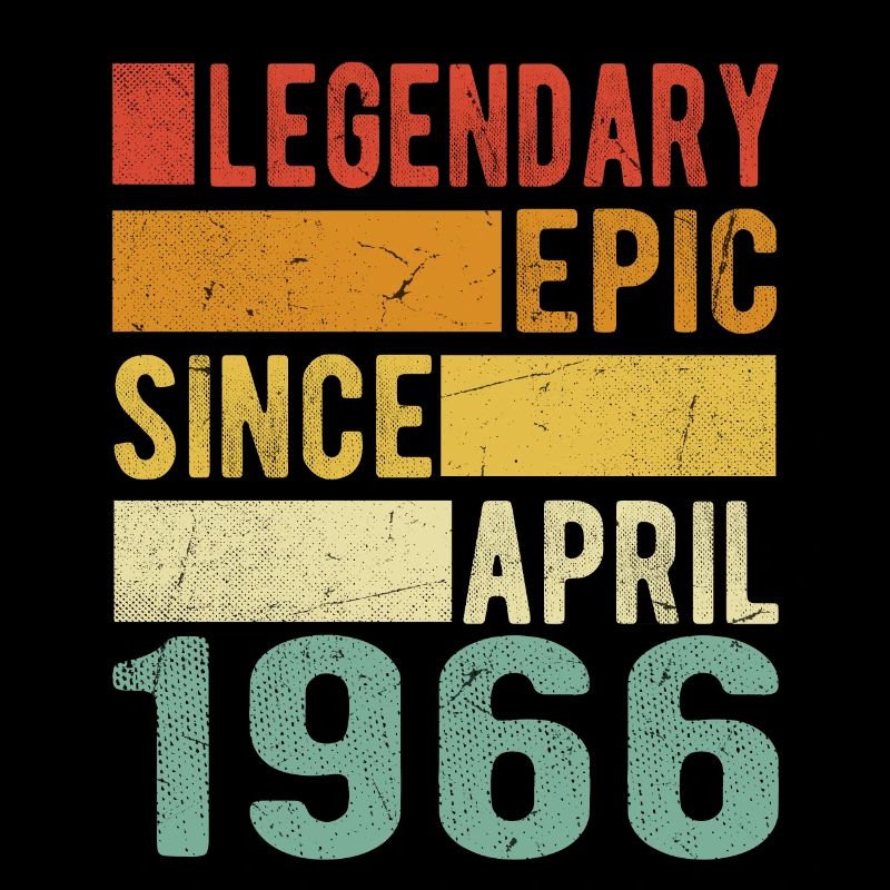 Birthday April 1966 Legendary epic