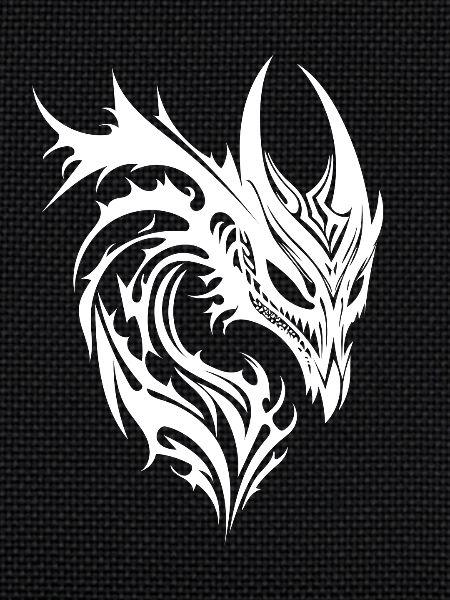 Dragon Tattoo Monster Style