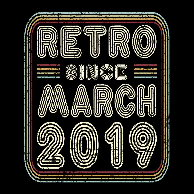Geburtstag März 2019 Retro Geschenk