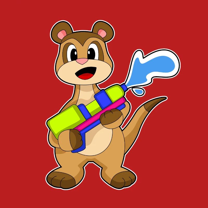 Pistolet à eau suricate