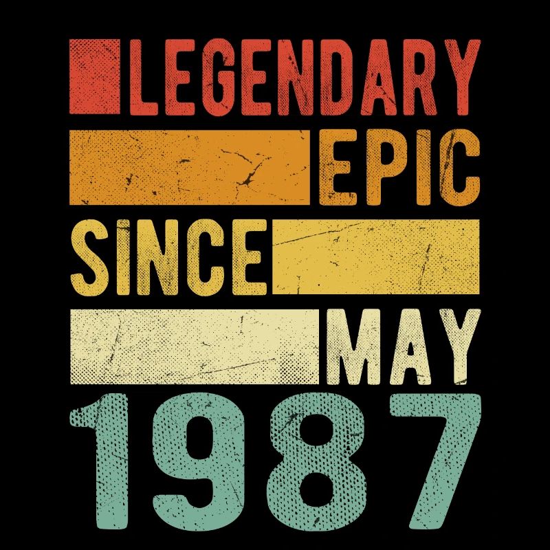 Birthday May 1987 Legendary Epic