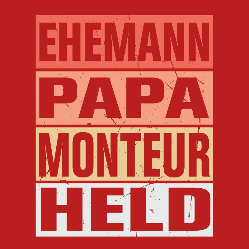 Monteur Vater Ehemann Held