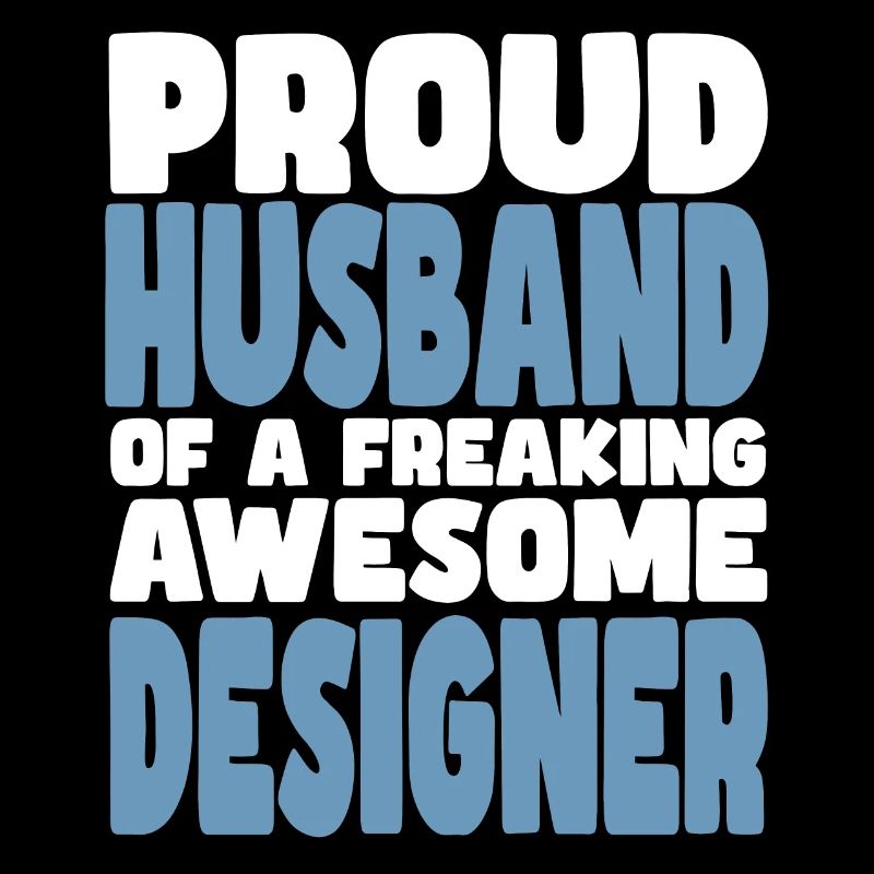 Stolze Ehefrau Eines Verdammt Guten Designers