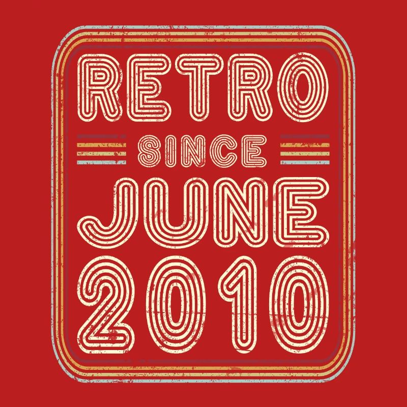 Geburtstag Juni 2010 Retro Geschenk