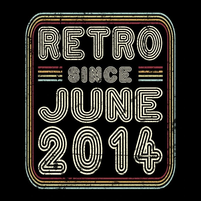 Geburtstag Juni 2014 Retro Geschenk