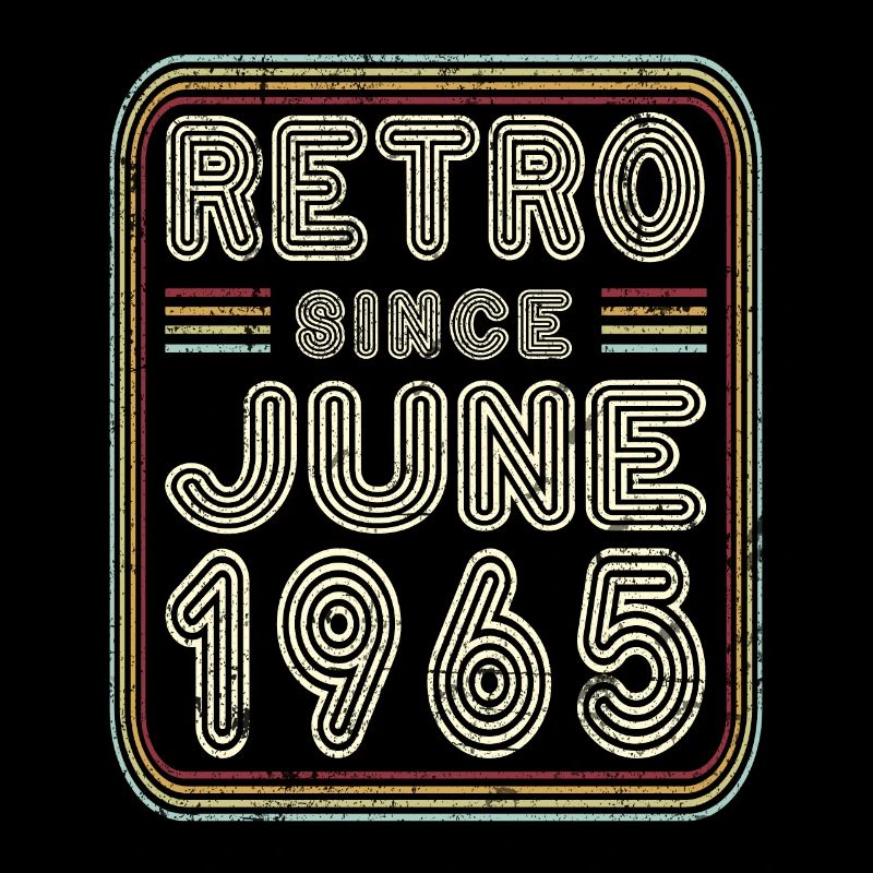 Geburtstag Juni 1965 Retro Geschenk