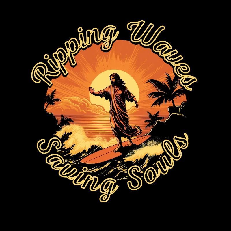 Surfing Jesus - Ripping Waves Saving Souls
