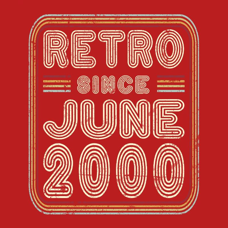 Geburtstag Juni 2000 Retro Geschenk