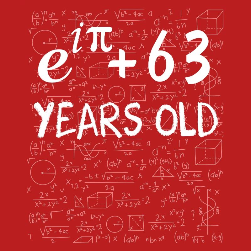 62. Geburtstag 62 Jahre Euler