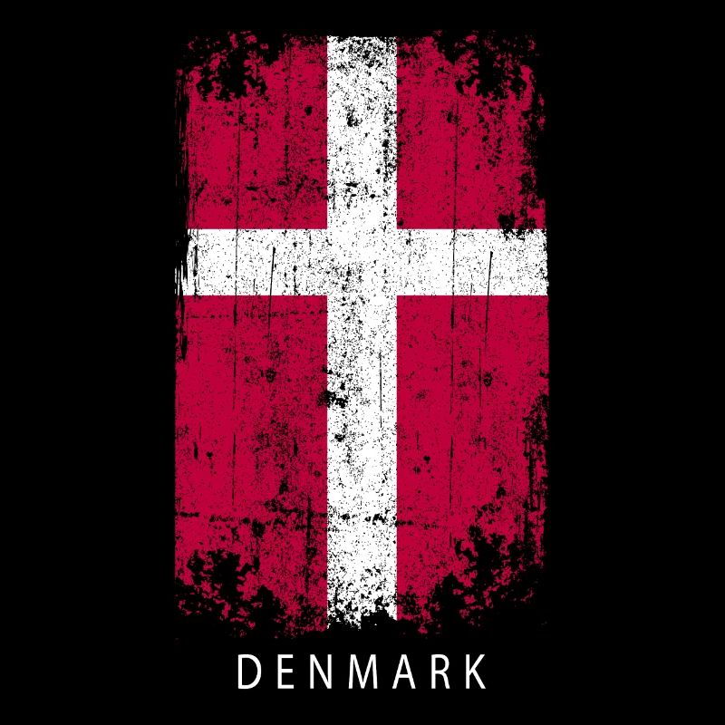 Souvenir avec le drapeau du Danemark