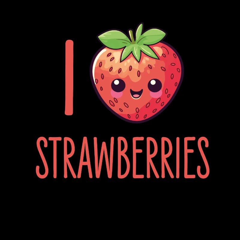 Erdbeere Kawaii