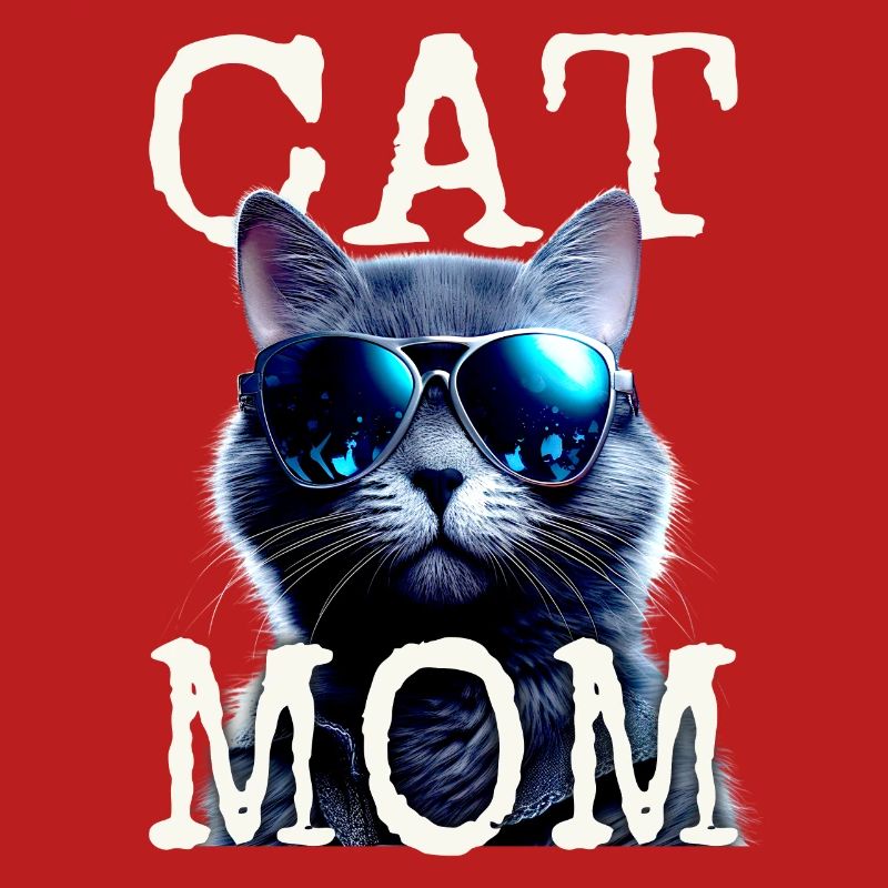 Cat Mom Katzen Mama Kater Mutter Muttertag Katze
