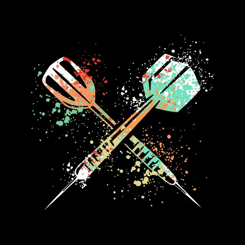 Splash Darts Design pour joueur de fléchettes