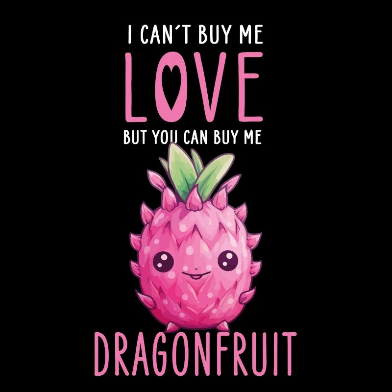Fruit du dragon Kawaii