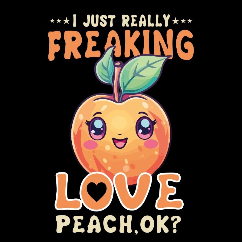 Pfirsich Kawaii