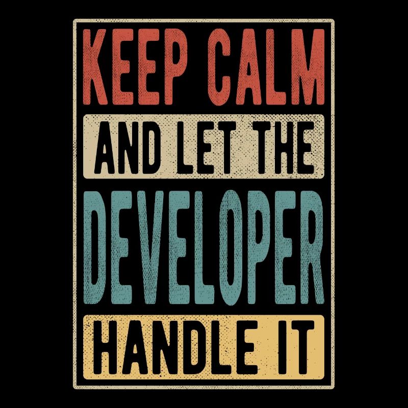 Entwickler Retro Geschenk