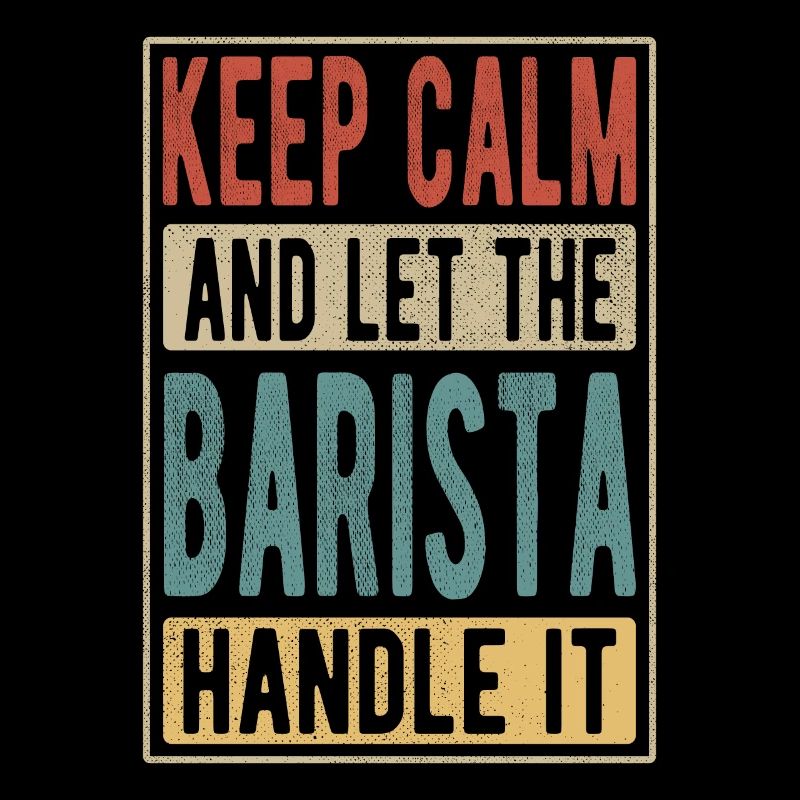 Barista Retro Geschenk